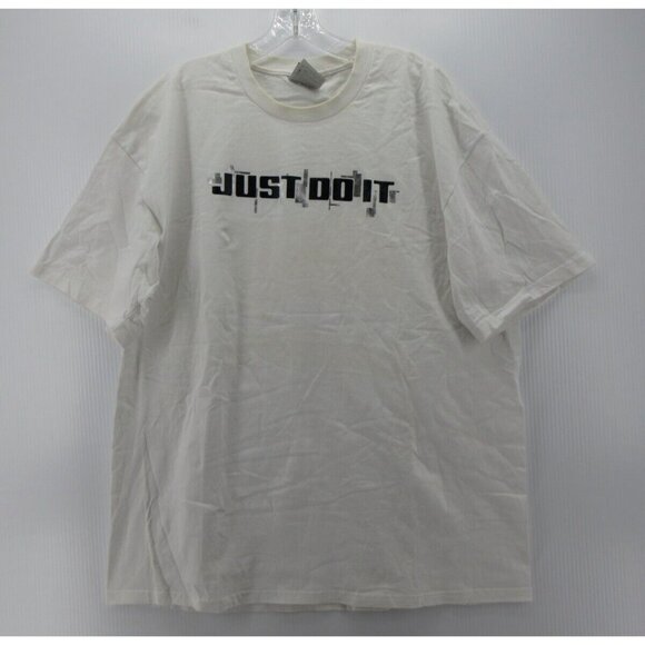 VINTAGE Nike Shirt XL Pullover Just Do It Swoosh Logo Athletic Tee * - Picture 1 of 12
